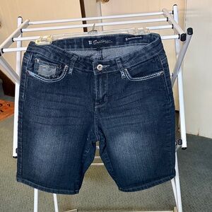 Salt Works Women's Dark Blue Jean Shorts